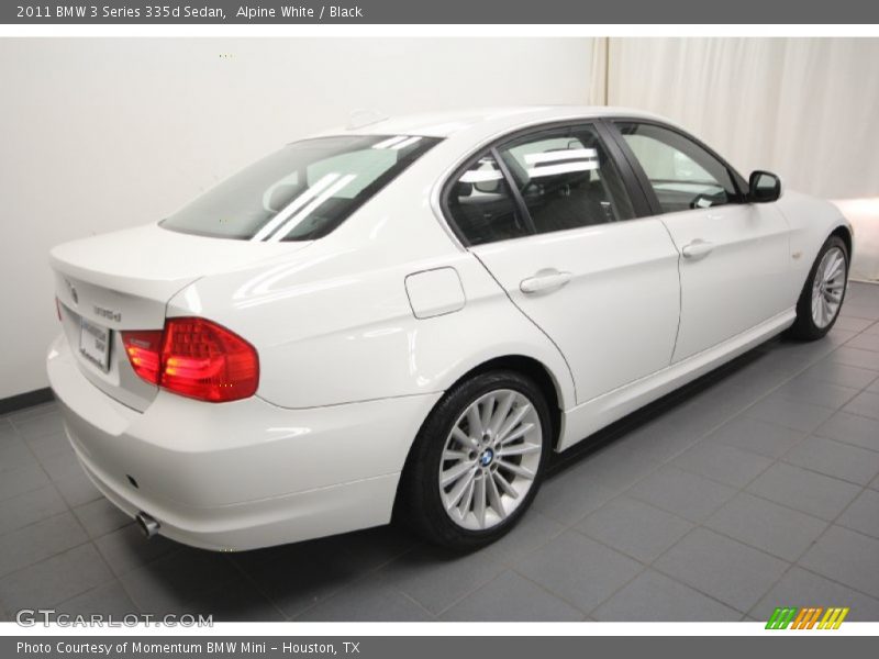 Alpine White / Black 2011 BMW 3 Series 335d Sedan