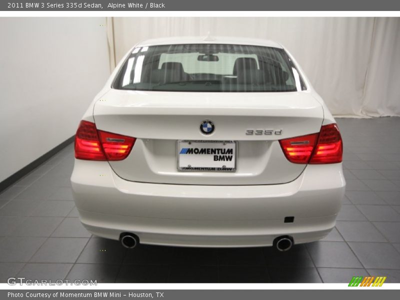 Alpine White / Black 2011 BMW 3 Series 335d Sedan