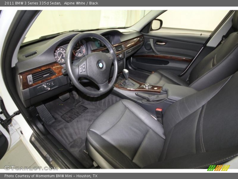 Alpine White / Black 2011 BMW 3 Series 335d Sedan