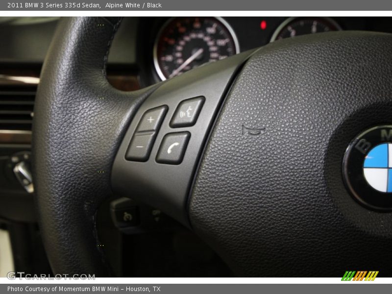 Alpine White / Black 2011 BMW 3 Series 335d Sedan