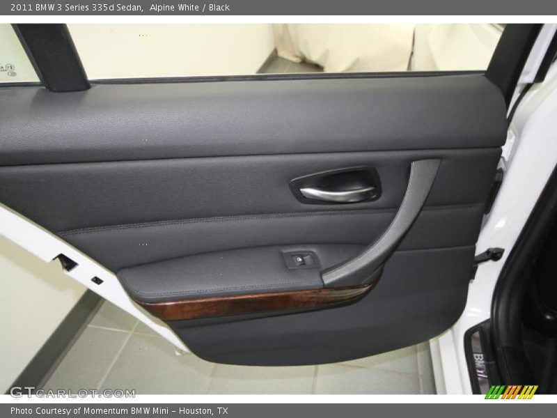Alpine White / Black 2011 BMW 3 Series 335d Sedan