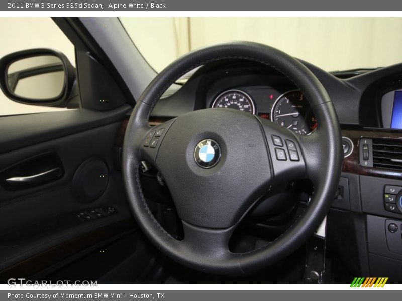 Alpine White / Black 2011 BMW 3 Series 335d Sedan
