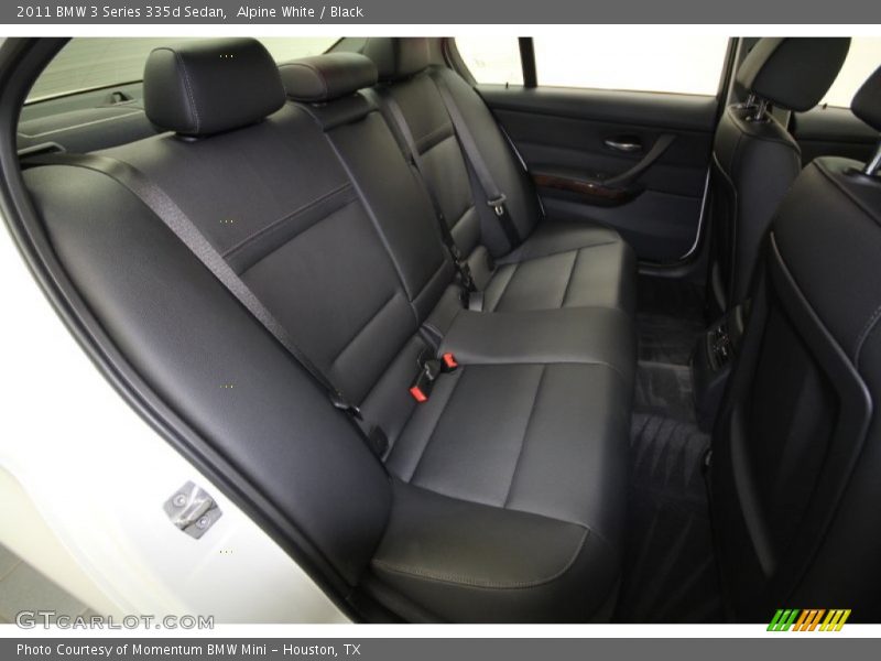 Alpine White / Black 2011 BMW 3 Series 335d Sedan