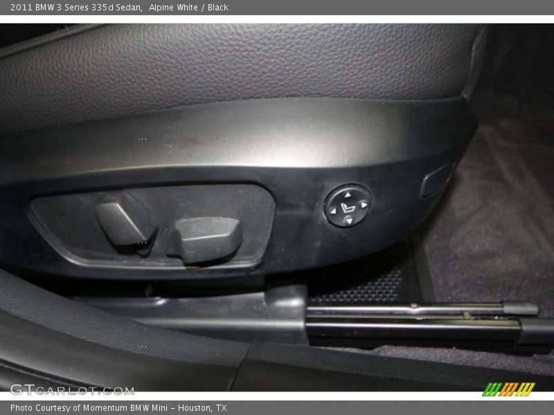 Alpine White / Black 2011 BMW 3 Series 335d Sedan