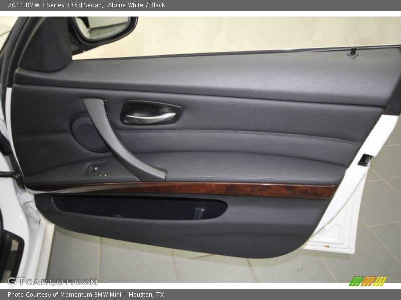 Alpine White / Black 2011 BMW 3 Series 335d Sedan