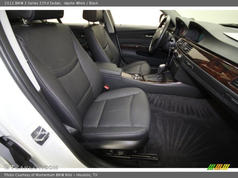 Alpine White / Black 2011 BMW 3 Series 335d Sedan