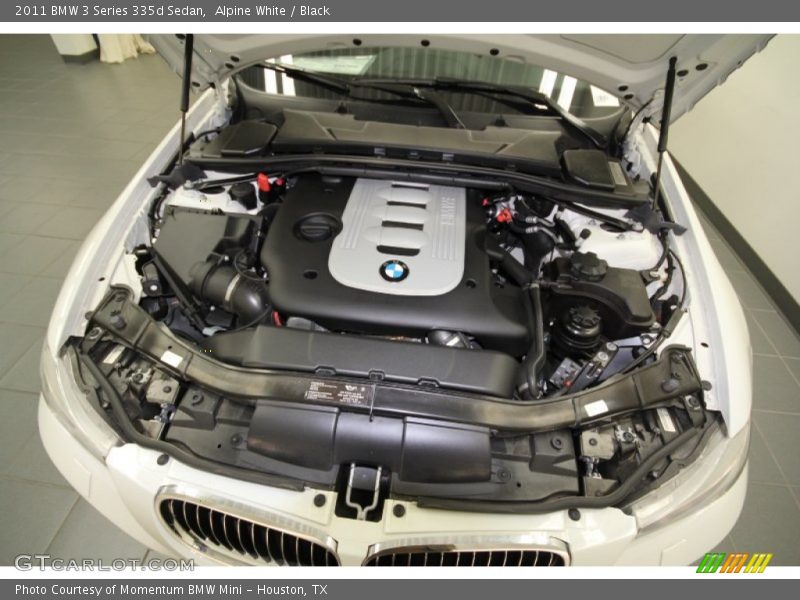 Alpine White / Black 2011 BMW 3 Series 335d Sedan