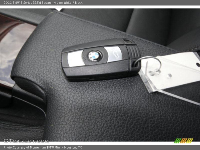 Alpine White / Black 2011 BMW 3 Series 335d Sedan