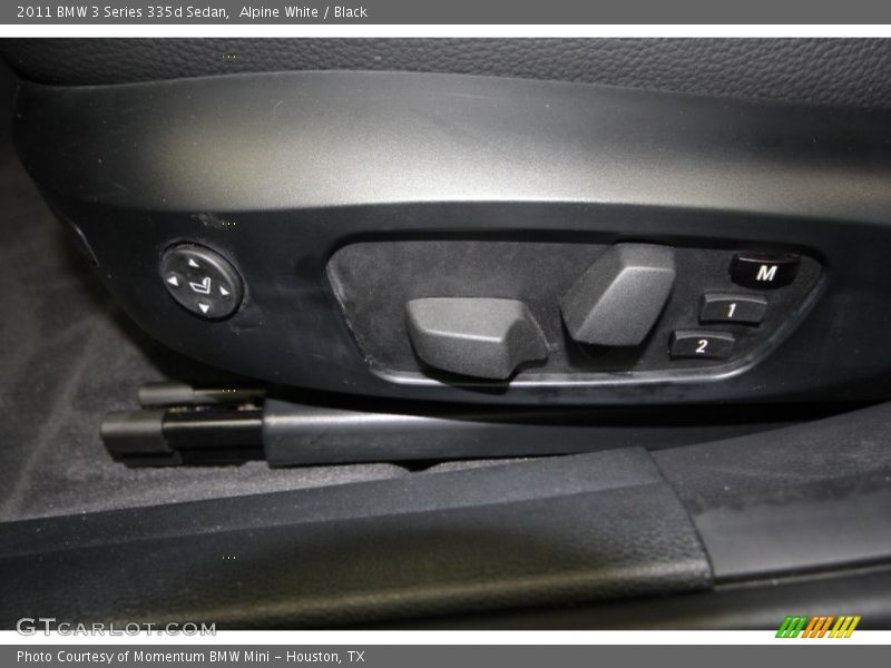 Alpine White / Black 2011 BMW 3 Series 335d Sedan