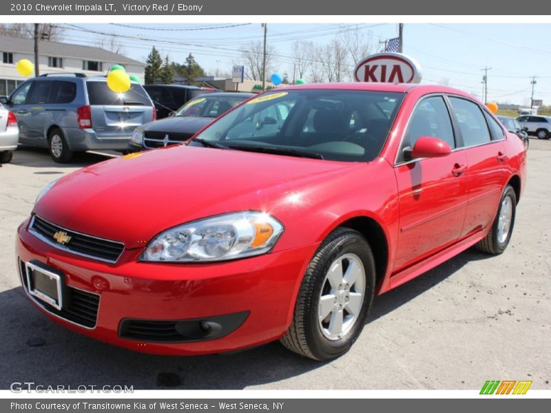 Victory Red / Ebony 2010 Chevrolet Impala LT