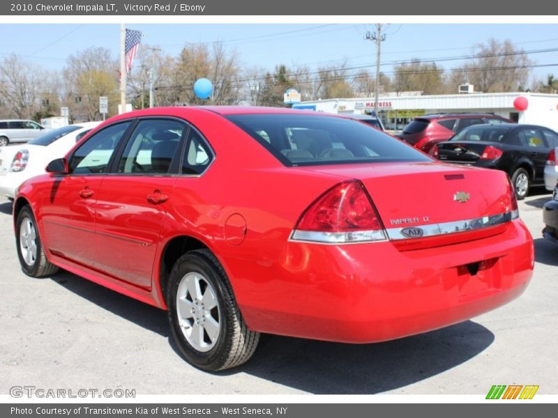 Victory Red / Ebony 2010 Chevrolet Impala LT