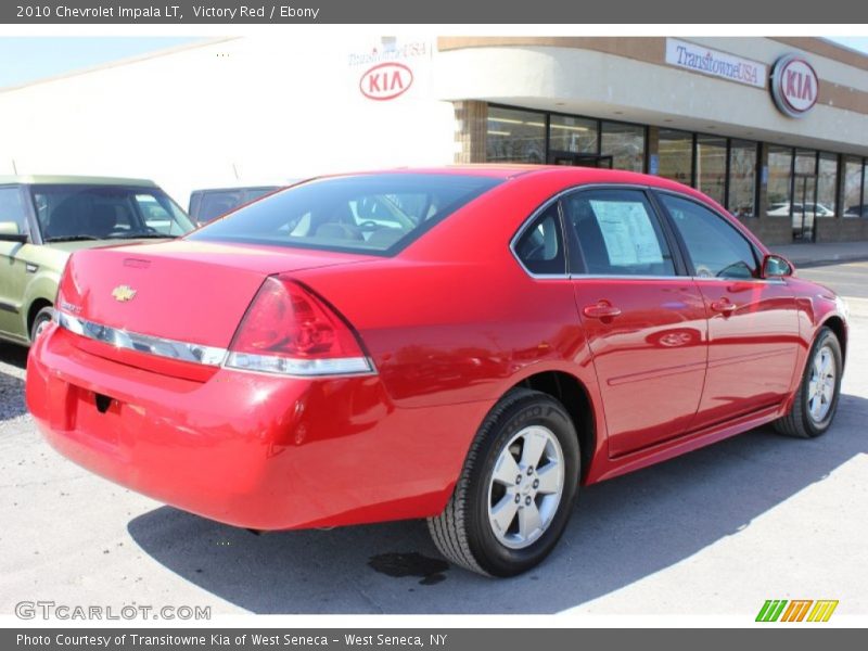 Victory Red / Ebony 2010 Chevrolet Impala LT