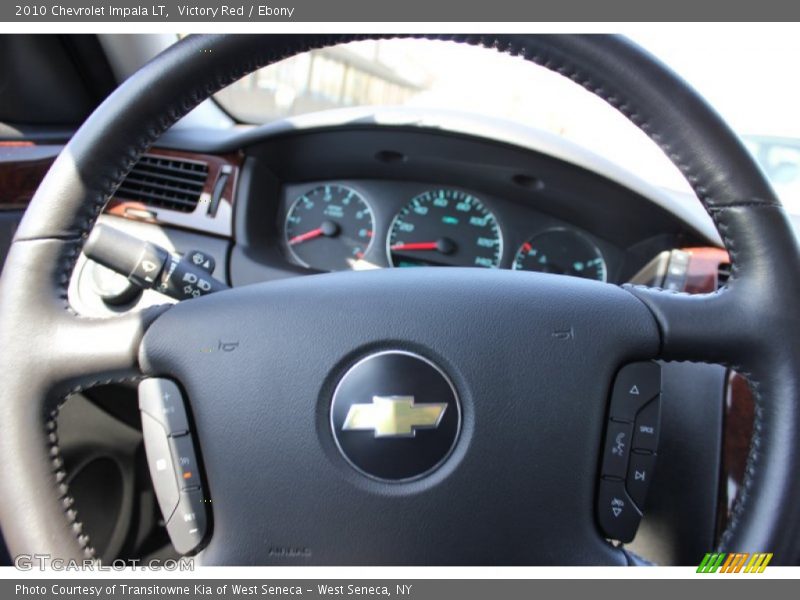 Victory Red / Ebony 2010 Chevrolet Impala LT