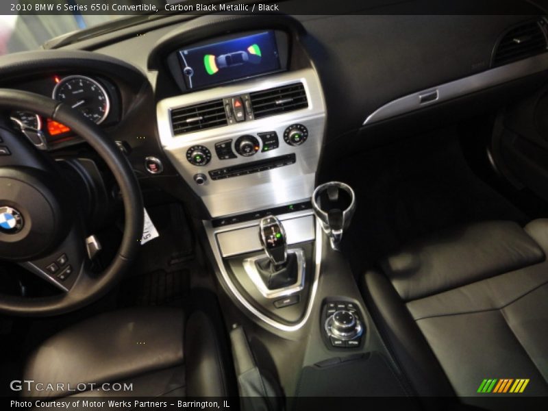 Carbon Black Metallic / Black 2010 BMW 6 Series 650i Convertible