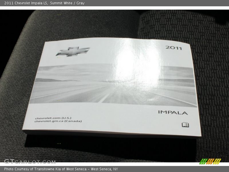 Summit White / Gray 2011 Chevrolet Impala LS