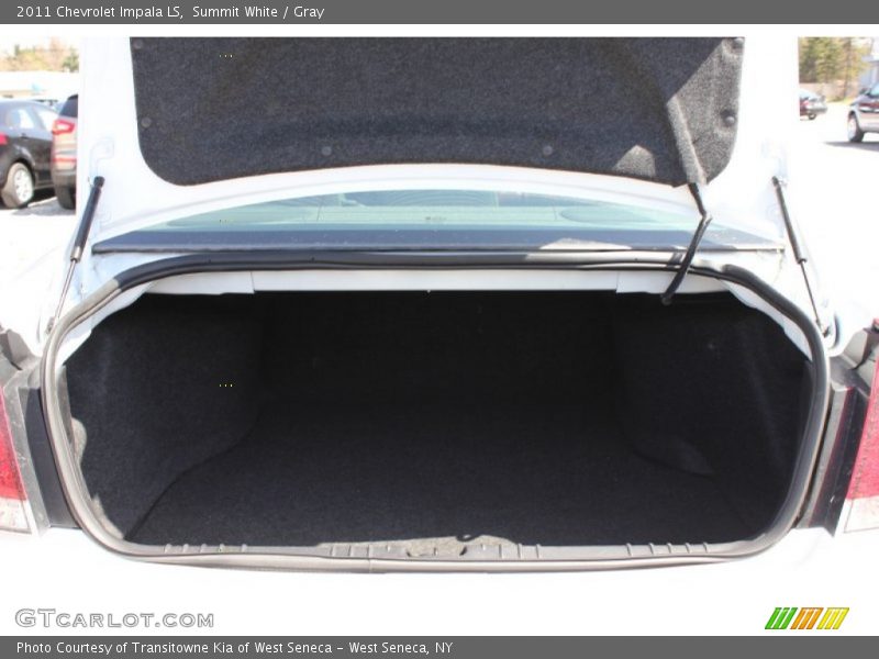 Summit White / Gray 2011 Chevrolet Impala LS