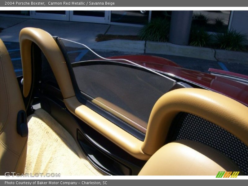 Carmon Red Metallic / Savanna Beige 2004 Porsche Boxster