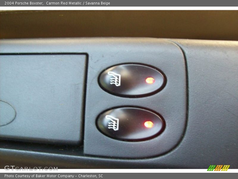 Carmon Red Metallic / Savanna Beige 2004 Porsche Boxster