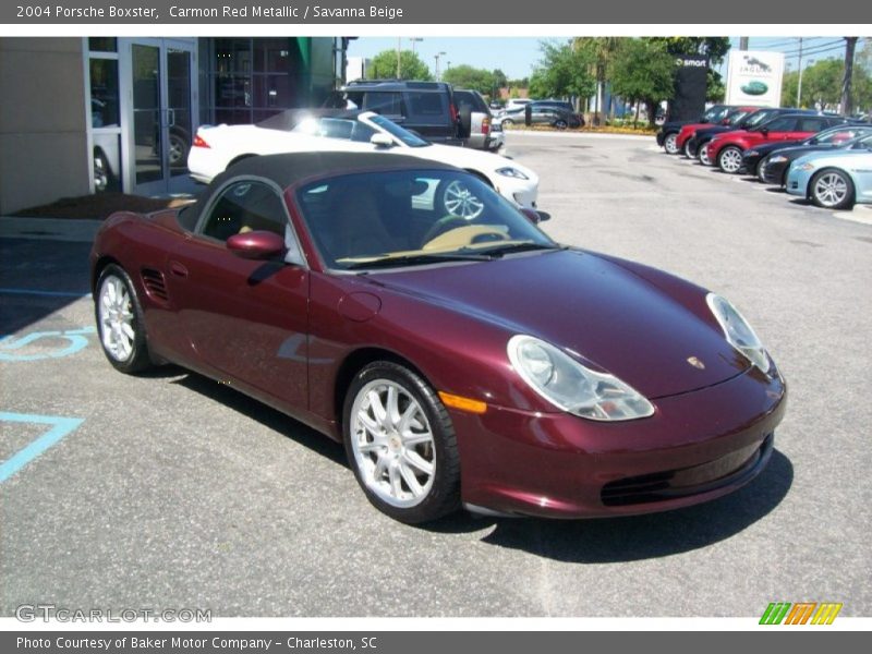 Front 3/4 View of 2004 Boxster 