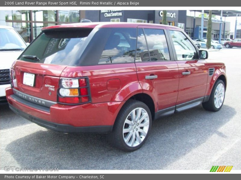 Rimini Red Metallic / Alpaca Beige 2006 Land Rover Range Rover Sport HSE