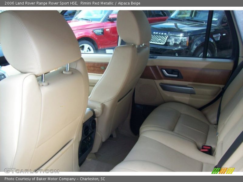 Rimini Red Metallic / Alpaca Beige 2006 Land Rover Range Rover Sport HSE