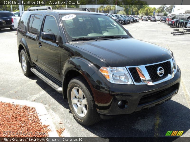 Super Black / Graphite 2010 Nissan Pathfinder SE 4x4