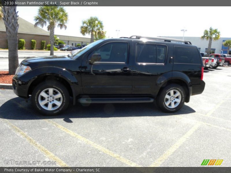 Super Black / Graphite 2010 Nissan Pathfinder SE 4x4