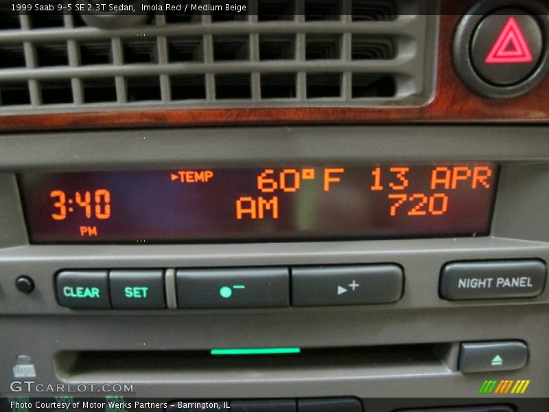 Imola Red / Medium Beige 1999 Saab 9-5 SE 2.3T Sedan