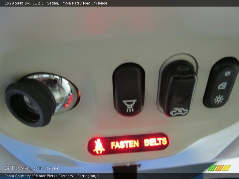 Imola Red / Medium Beige 1999 Saab 9-5 SE 2.3T Sedan