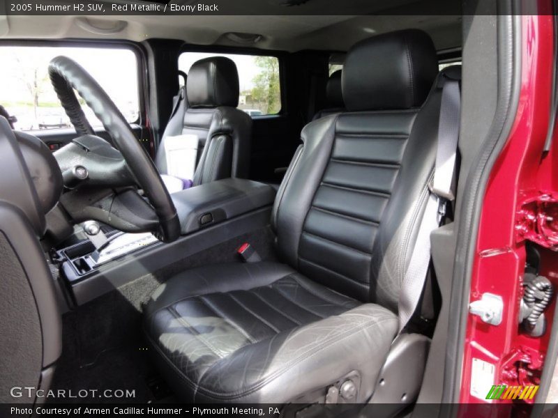 Red Metallic / Ebony Black 2005 Hummer H2 SUV