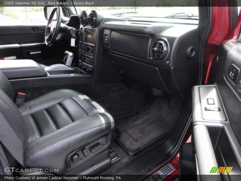 Red Metallic / Ebony Black 2005 Hummer H2 SUV