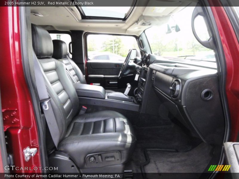 Red Metallic / Ebony Black 2005 Hummer H2 SUV