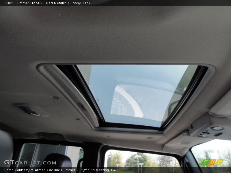 Red Metallic / Ebony Black 2005 Hummer H2 SUV