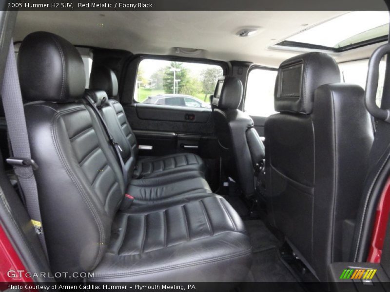 Red Metallic / Ebony Black 2005 Hummer H2 SUV