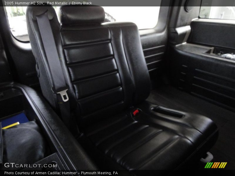 Red Metallic / Ebony Black 2005 Hummer H2 SUV