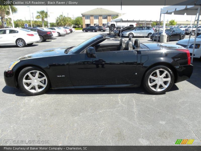 Black Raven / Ebony 2007 Cadillac XLR Roadster