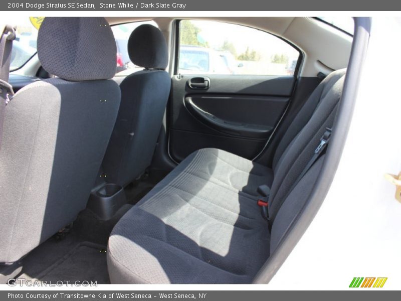 Stone White / Dark Slate Gray 2004 Dodge Stratus SE Sedan