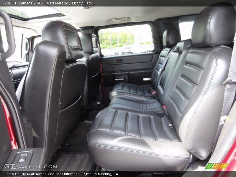 Red Metallic / Ebony Black 2005 Hummer H2 SUV