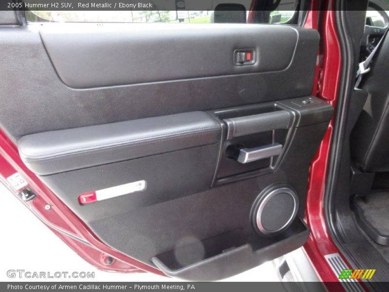 Red Metallic / Ebony Black 2005 Hummer H2 SUV