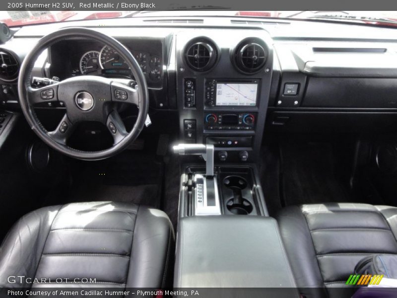 Red Metallic / Ebony Black 2005 Hummer H2 SUV