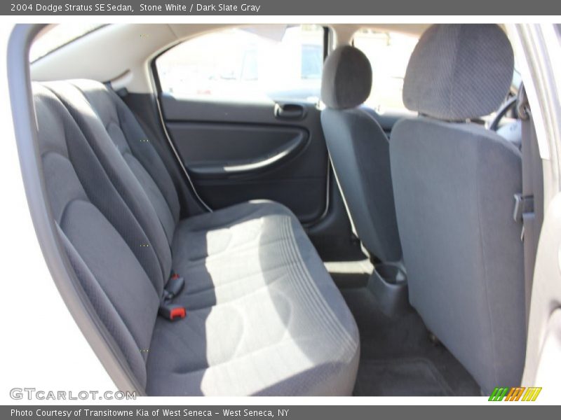 Stone White / Dark Slate Gray 2004 Dodge Stratus SE Sedan