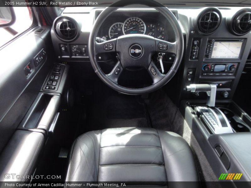 Red Metallic / Ebony Black 2005 Hummer H2 SUV