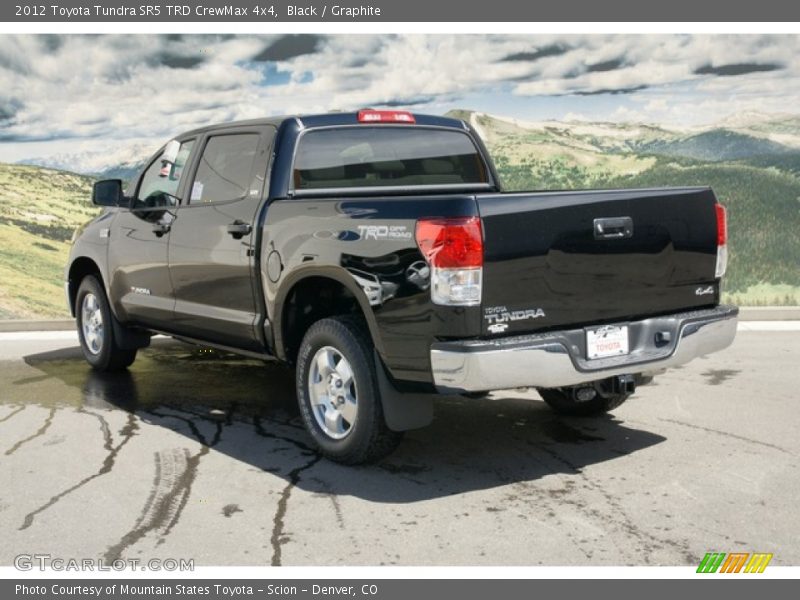 Black / Graphite 2012 Toyota Tundra SR5 TRD CrewMax 4x4