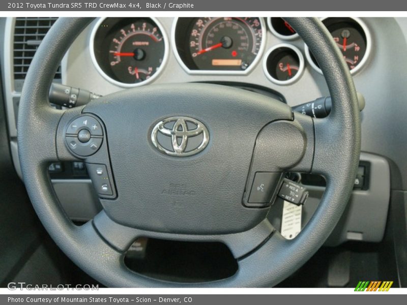 Black / Graphite 2012 Toyota Tundra SR5 TRD CrewMax 4x4