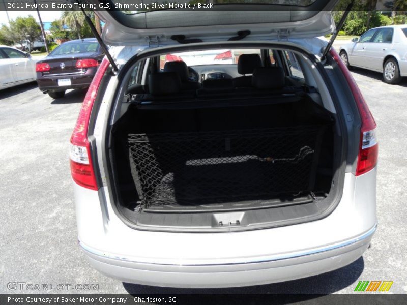 Shimmering Silver Metallic / Black 2011 Hyundai Elantra Touring GLS