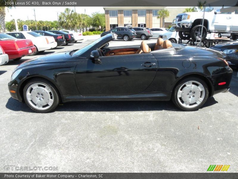 Black Onyx / Saddle 2004 Lexus SC 430