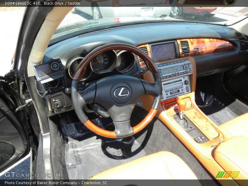 Black Onyx / Saddle 2004 Lexus SC 430
