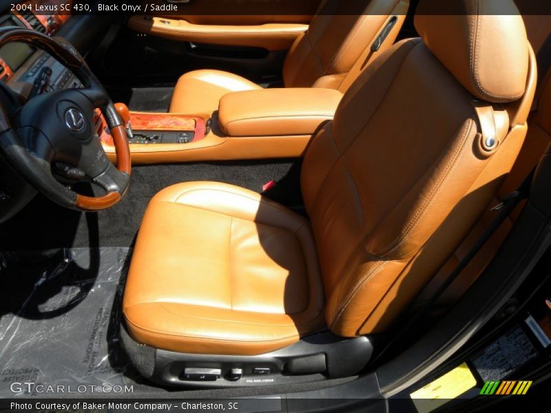 Black Onyx / Saddle 2004 Lexus SC 430
