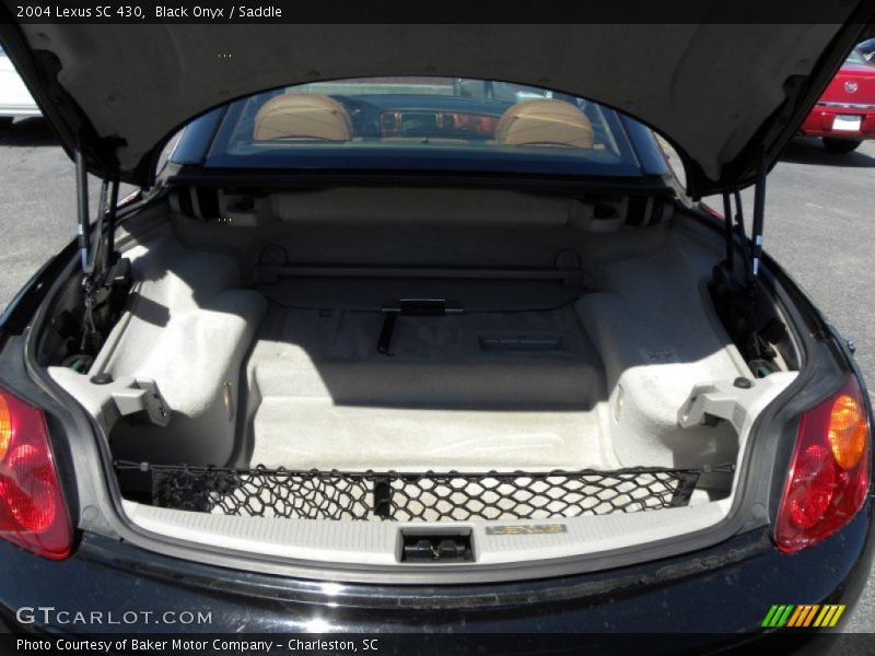 Black Onyx / Saddle 2004 Lexus SC 430