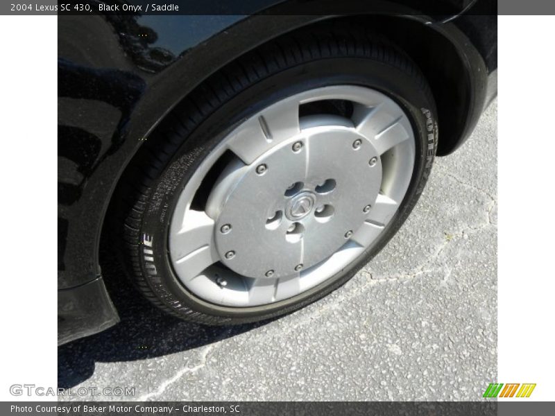 Black Onyx / Saddle 2004 Lexus SC 430